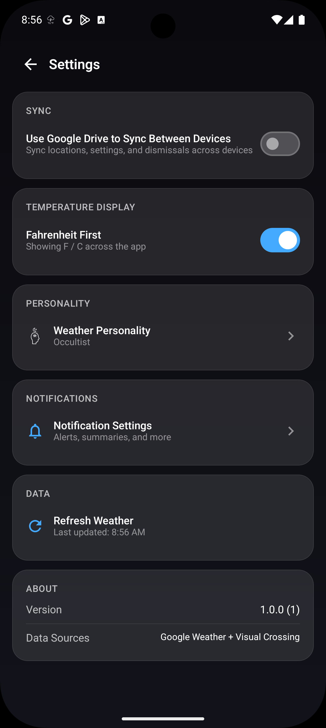 Android location search